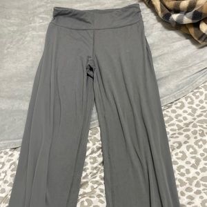 Aeropostale grey yoga flare pants